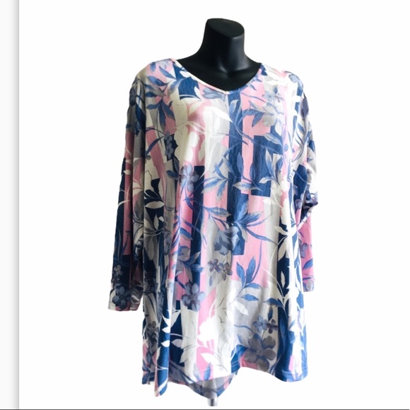 NWT Peachy Pink Jersey Top. Size XL - Picture 1 of 4